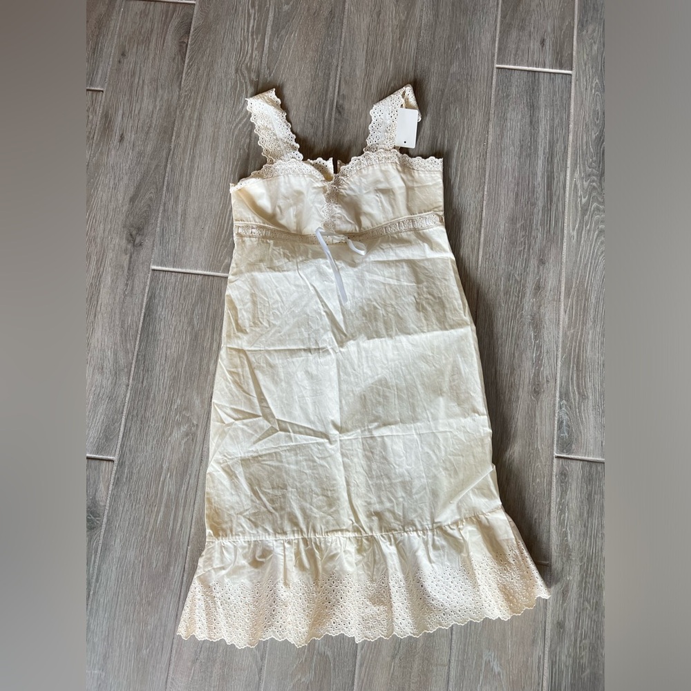 Ralph Lauren Cream Midi Dress